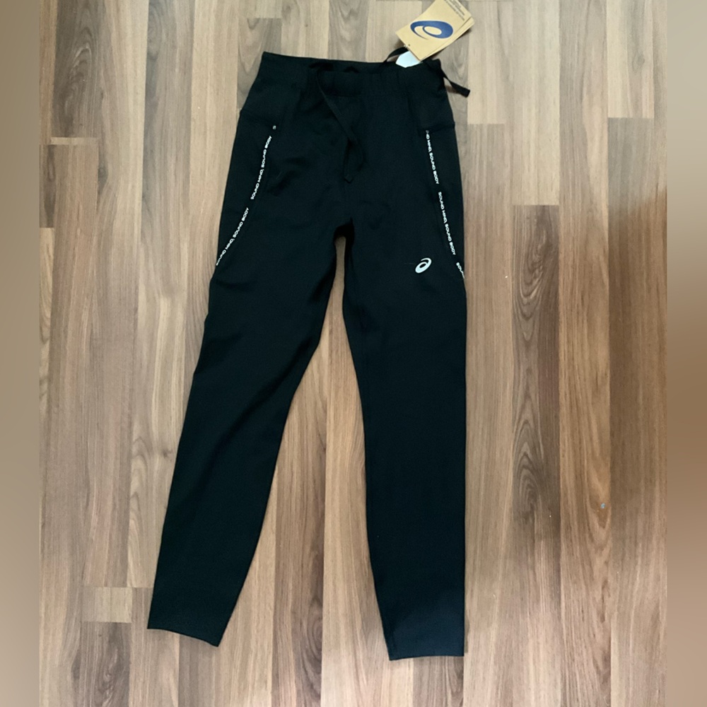 Asics Black Running Tights